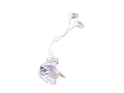 Omega Freestyle FH1016 - In-ear hoofdtelefoons - inwendig - met bekabeling - 3,5 mm-stekker - ruisisolatie - wit