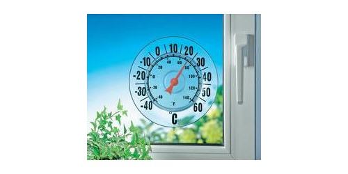 Wenko Thermomètre extérieur Wenko avec ventouse