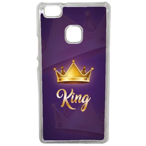 Coque King Fond Mauve Compatible Huawei Mate 9 Lite Transparent