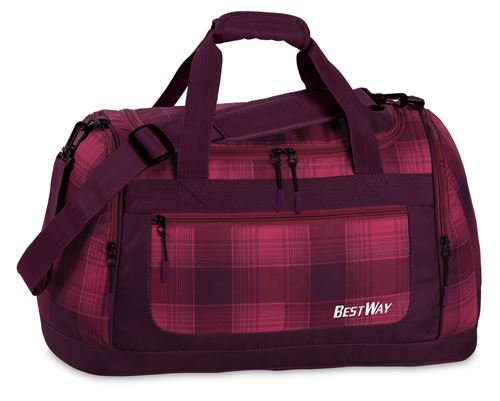 Bestway sac de sport violet / rose 40,5 litres