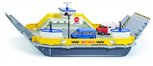 SIKU Car Ferry Flottant - Echelle 1/50, Mod&egrave;le r&eacute;duit de voiture