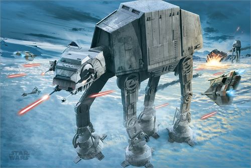 Star Wars Maxi Poster 61 x 91,5 cm (AT-AT Attack)