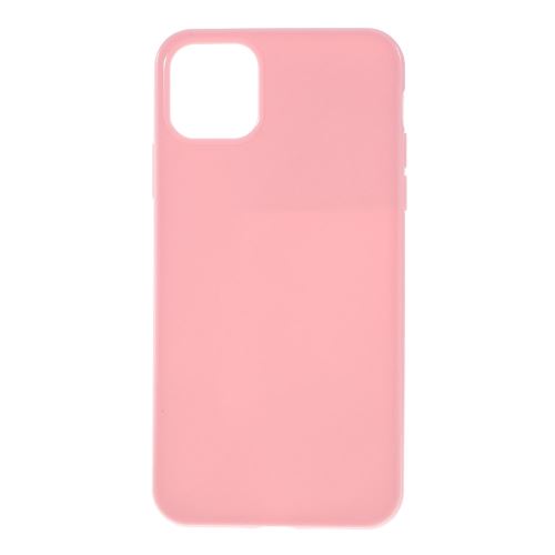 Coque en TPU couleur unie rose pour votre Apple iPhone XR 6.1 pouces (2019)