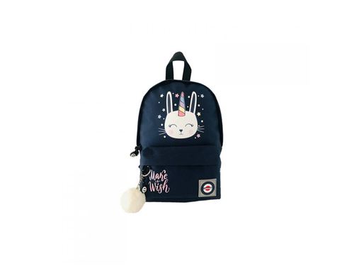 Lacocarde - Sac à dos petit modèle bleu marine - Licorne -