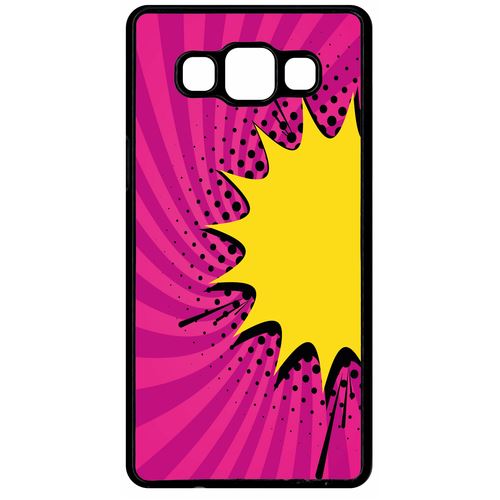 Coque Samsung Galaxy A5 Modele 2015 Fond Comics Rose