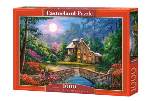 Castorland puzzle Cottage in the Moon Garden 1000 pièces