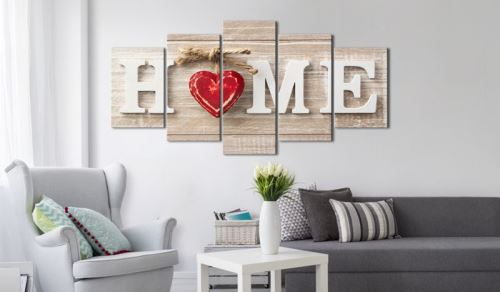 Tableau - Home: House of Love .Taille : 200x100
