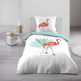 Housse de couette enfant 140x200 cm + 1 taie coton imprimé ...