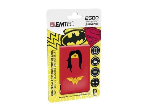 EMTEC Power Bank 2500mAh Justice League (Superman)