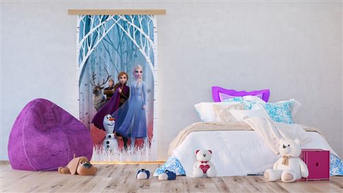 Voilage - Disney La Reine des Neiges 2 - modèle dessin 140 cm x 245 cm