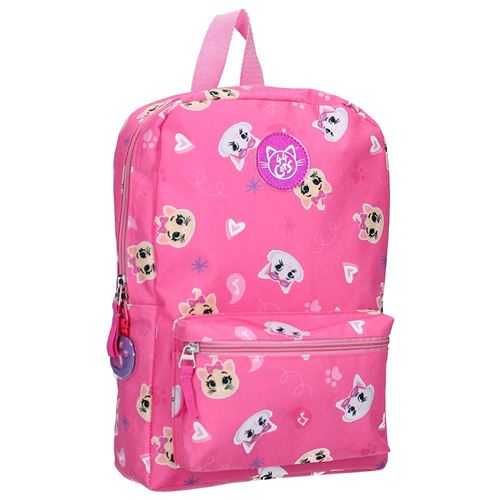 Nickelodeon sac à dos 44 Cats Rock 32 x 23 cm rose