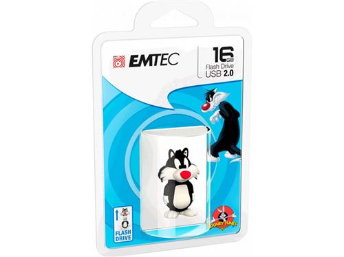 EMTEC Clé USB2.0 16Go Gros Minet