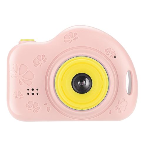 Kid Camera Digital Video Gift Mini Rechargeable Creative Caméscope - Rose