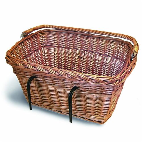 Basil panier à vélo Davosavant/arrière 29 litres marron