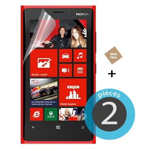 2 films protecteur écran pour Nokia Lumia 920