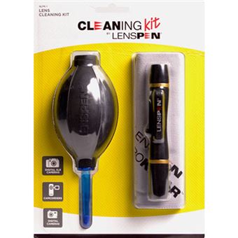 Kit De Nettoyage Pour Appareil Photo Et écrans - Inclut Souffleur, Brosse, Chiffon Microfibre Et Sac