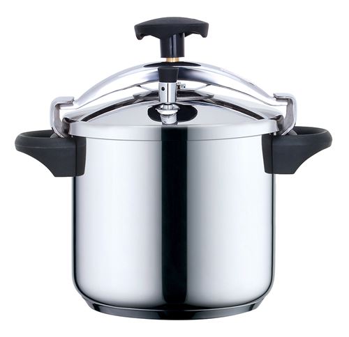 Kitchen move autocuiseur a étrier le classique 22 cm gris 6 l + panier vapeur incluse