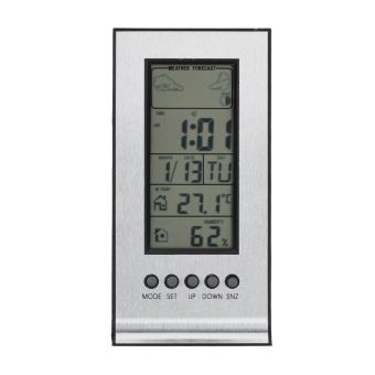 Moniteur d'humidité pour thermomètre intérieur avec hygromètre numérique à  cristaux liquides, station de météo sans fil, Montre, Top Prix