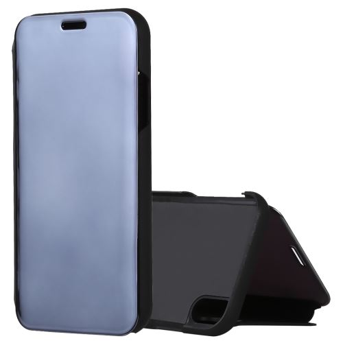 Phone 9 Housse Etui Cuir PU Effet Mirroir Noir ALS78366