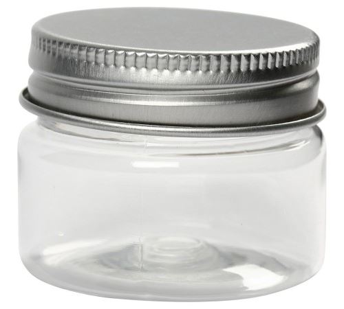 Pot en plastique à Couvercle Vissé - 3,5 x 4,5 cm , 35 ml x 10 pcs