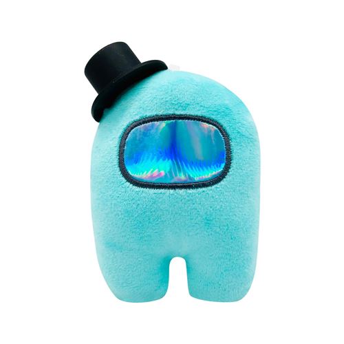 Peluche Among Us Astronaute Merch Crewmate 10cm Bleu W26