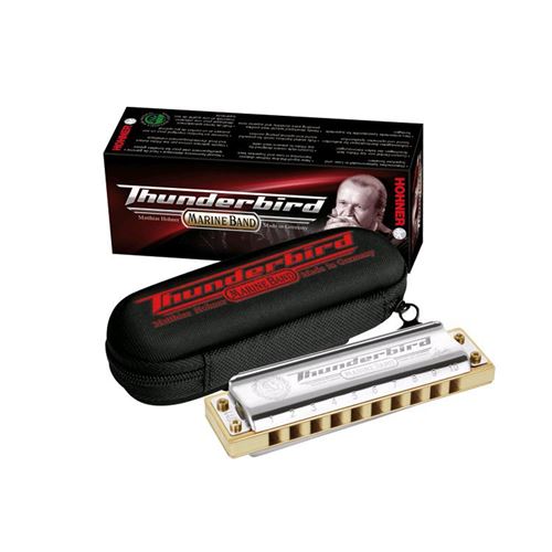 Hohner Thunderbird Marine Band Low Low F harmonica