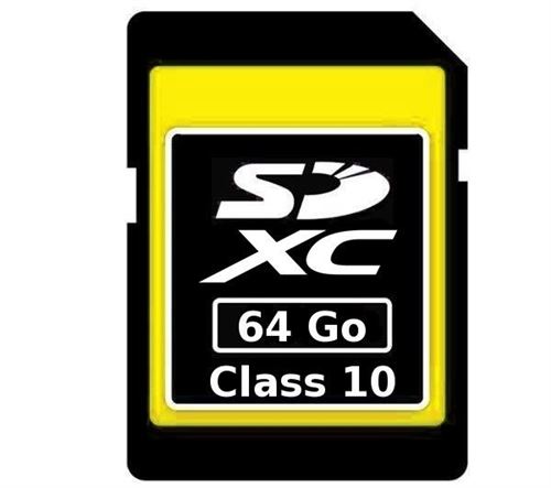 Carte Memoire SD Sdhc 64Go Camera Camescope Appareil Photo Universelle Classe 10 YONIS