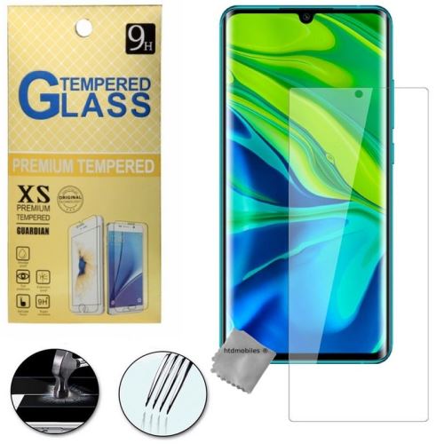 Film de protection vitre verre trempe transparent pour Xiaomi Mi Note 10