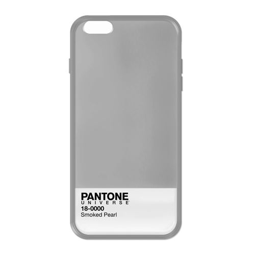 Coque de marque pantone pour iphone 6 plus gris (smoke pearl)