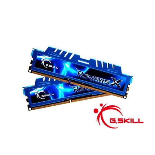 Mémoire RAM G.SKILL 8Go (2x 4Go) Série Performance RipjawsX PC3 17000 DDR3 2133MHz DDR3 F3-2133C10D-8GXM