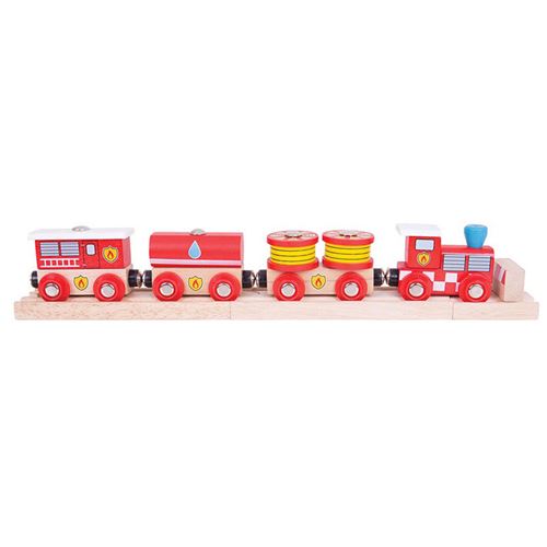 Bigjigs Rail Train Secours Incendie