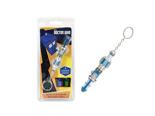 Porte clé Lampe Torche Doctor Who - 12th Doctor New Sonic Screwdriver 10cm