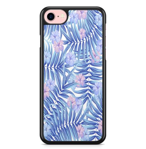 Coque Fifrelin pour iPhone 7 PLUS et iPhone 8 PLUS Vintage Liberty Motif Pattern Blue