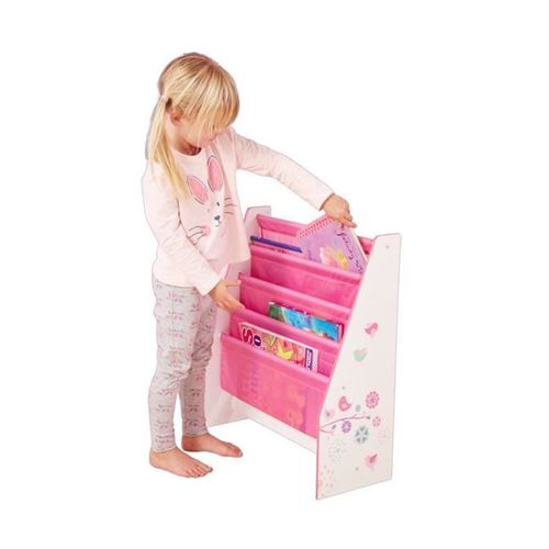 Bibliotheque Enfant Rose Fille Hellohome - Worlds Apart