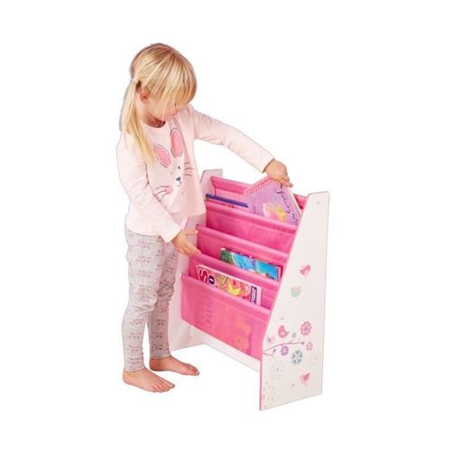 Bibliotheque Enfant Rose Fille HelloHome - Worlds Apart