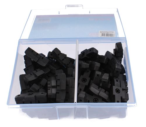 Elvedes remblokrubbers hydrauliques 51 x 17 mm 50 pièces noires