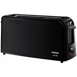 Siemens - tt3a0003 - grille-pains, 980 watts, noir / gris