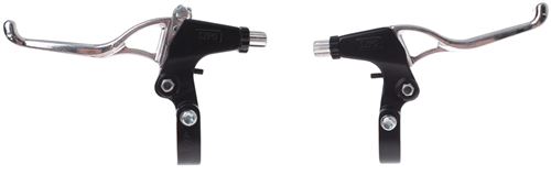 M-Wave leviers V-freins réglés / cantilever à trois doigts noir / argent