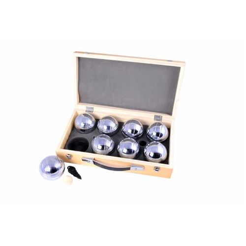 Jeu de boules (8 boules) de luxe jeux de pétanque