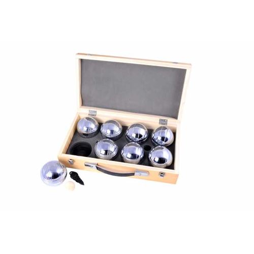 Pack de boules de Pétanque amateurs avec Sacoche et Cochonnet, Sports  d'extérieur