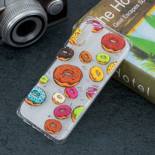 Coque en TPU impression de motif beignet pour votre Huawei P30