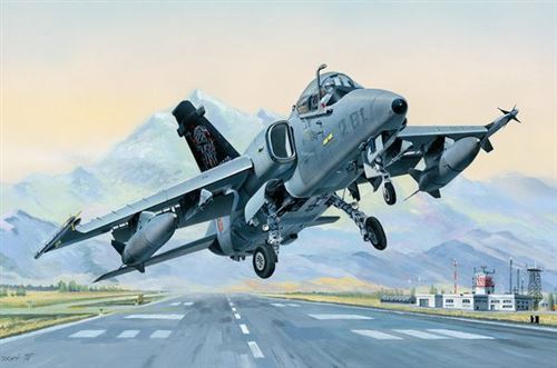 HBB81741 - Hobbyboss 1:48 - AMX Ground Attack Aircraft - Model Kit plastique
