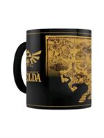 The Legend of Zelda Tasse Map magique qui change de couleur noir