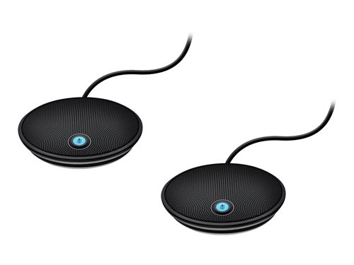 Logitech 989-000171 Presentation Microphone avec Fil Noir Microphone