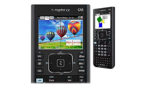TEXAS INSTRUMENTS  TI-Nspire CX CAS Handheld - Calculatrice graphique - USB - pile 