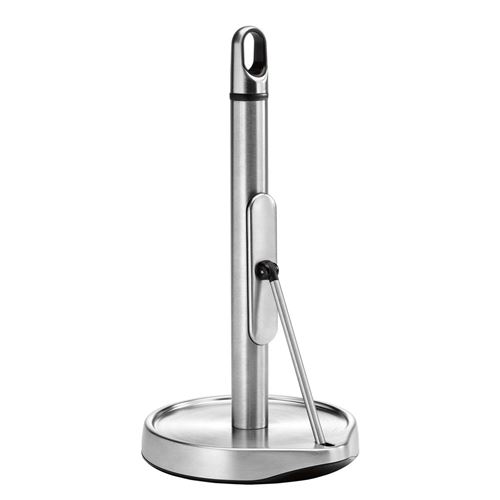 simplehuman Port-Essuie-Tout Avec Bras De Tension Grand Acier Inoxydable Brossé