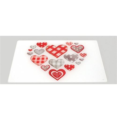 Planche à découper - Coeur - L30 cm x l20 cm