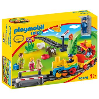 70179 Playmobil Train avec passagers et circuit