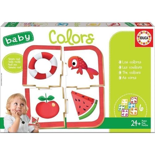 EDUCA baby - Puzzle les couleurs