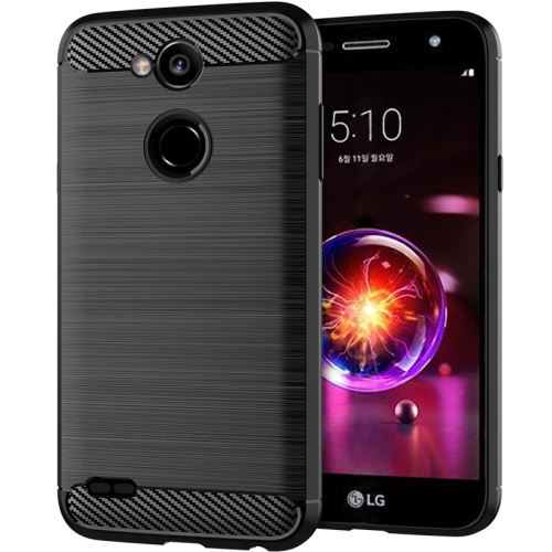 Etui Coque de protection durable souple pour LG X5 2018 - Noir